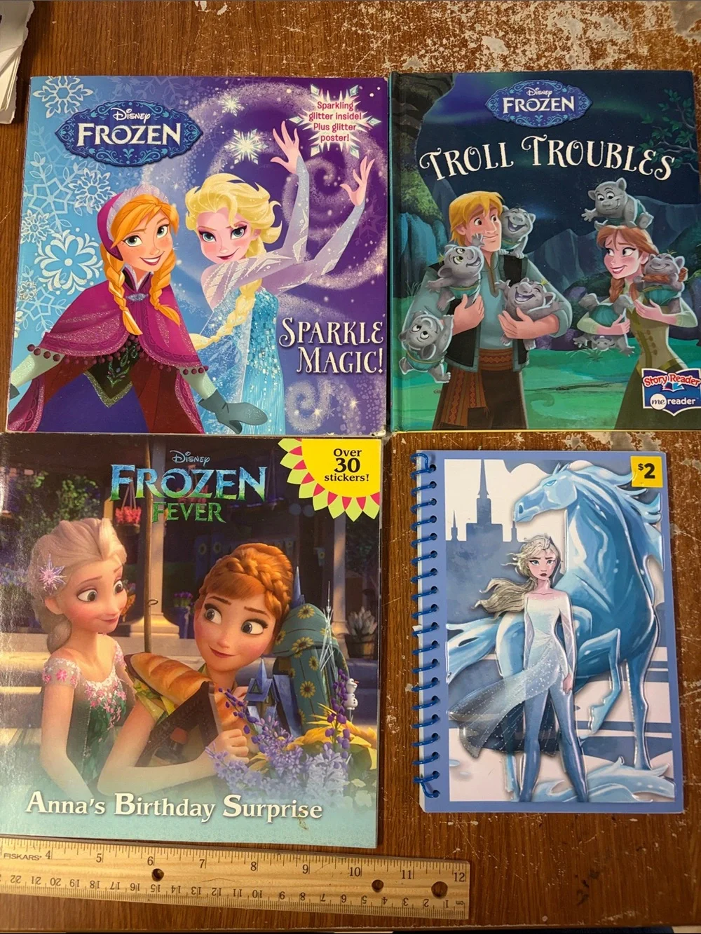Disney Frozen Activity and Story Book Bundle
